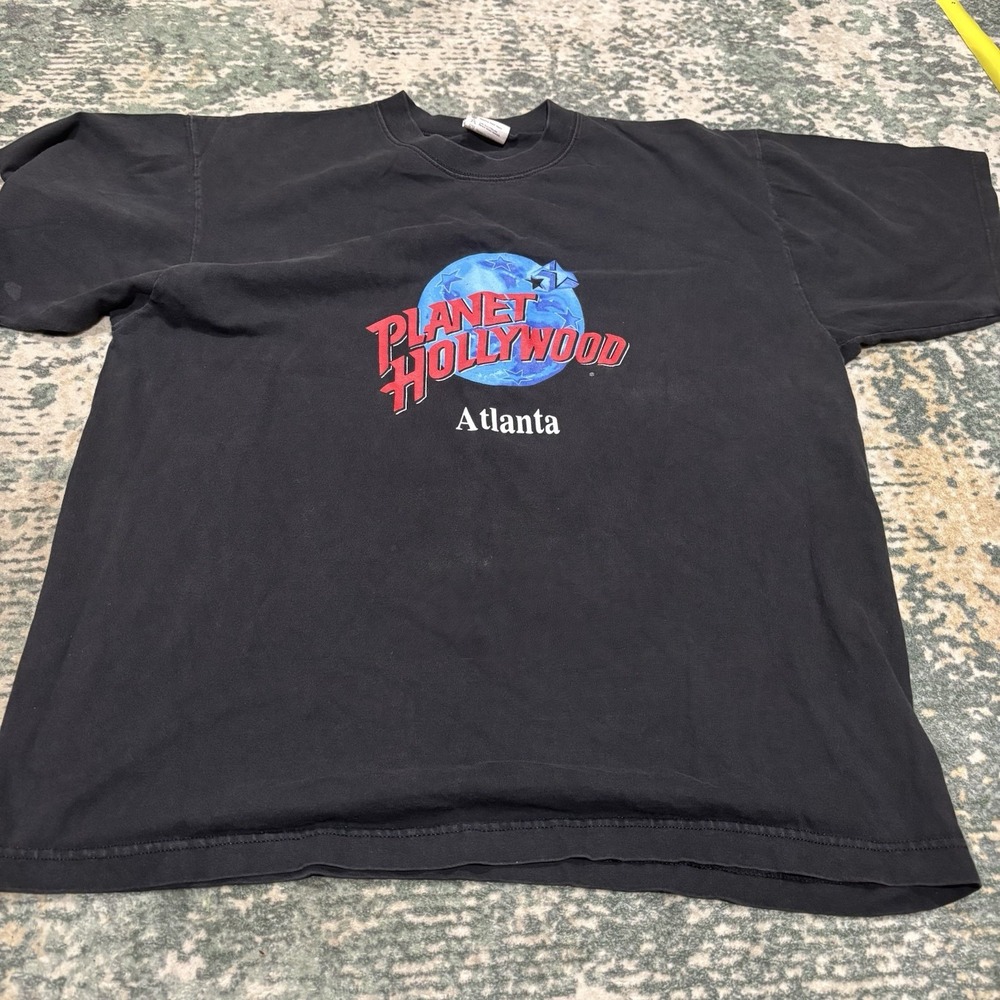 vintage 1990s Planet Hollywood Atlanta t-shirt XL